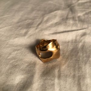 Fantasy Silver Gold Plated Ring